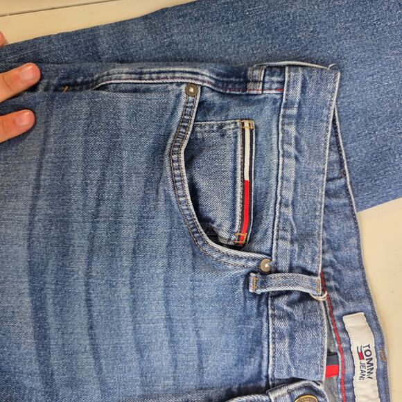Tommy Jeans, Ryan Straight Blue Jeans, men 36 x 30 - Picture 8 of 8